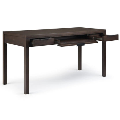 Hollander Handcrafted Desk in dark espresso finish with pullout drawers by Unique Piece Furniture on Tampa Home & Garden Store