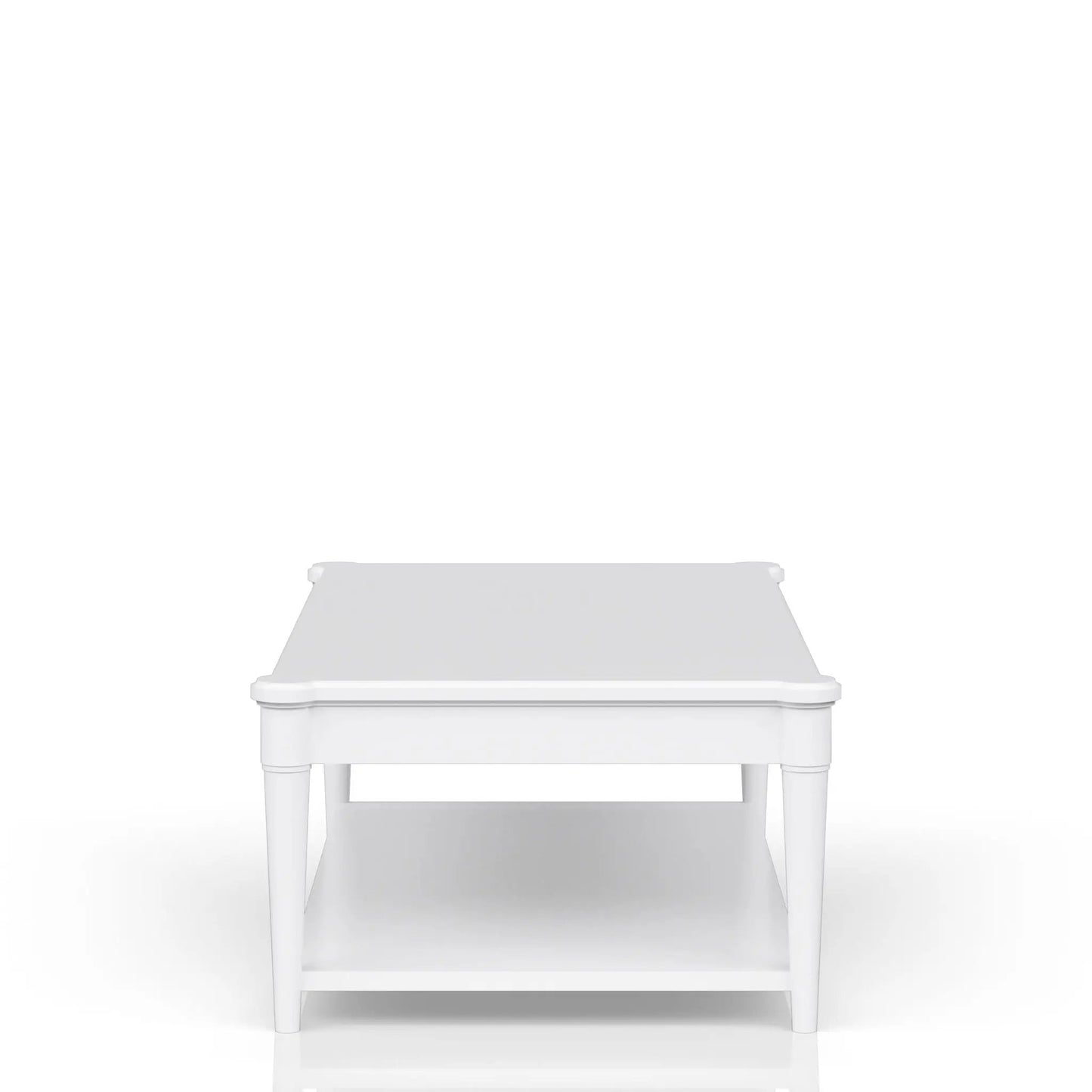 Cocktail Table with Two Drawers and Casters