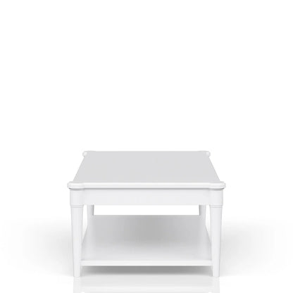 Cocktail Table with Two Drawers and Casters