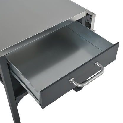 Large Foldable Outdoor Kitchen Cart And Storage