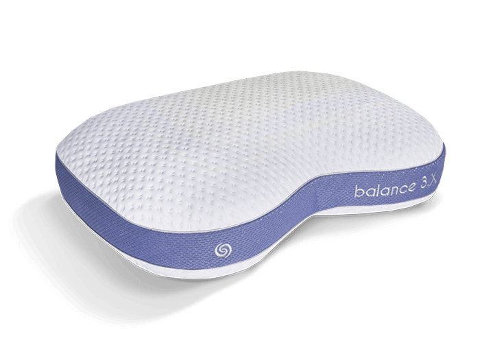 BedGear Balance Cuddle Curve White Pillow