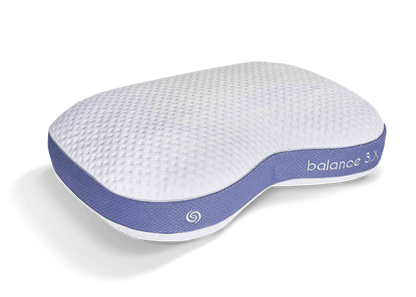 BedGear Balance Cuddle Curve White Pillow