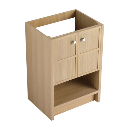 Freestanding Bathroom Vanity with Closing Doors