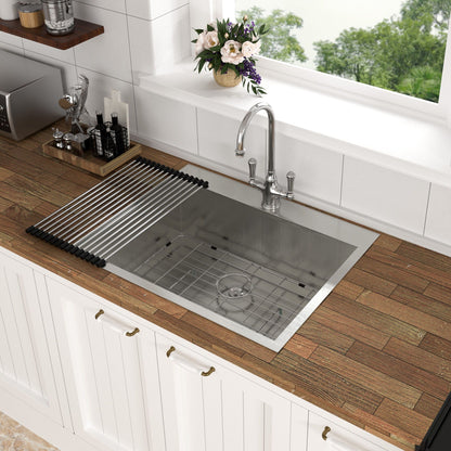 Topmount Brushed Stainless Steel Kitchen Sink