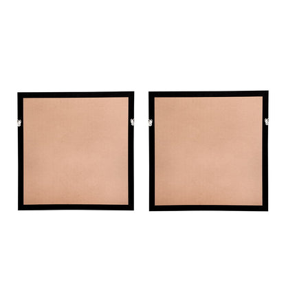 Grace Purple Agate Shadow Boxes Set of 2 by HouseOfZazla, black frames with kraft back on Tampa Home & Garden Store