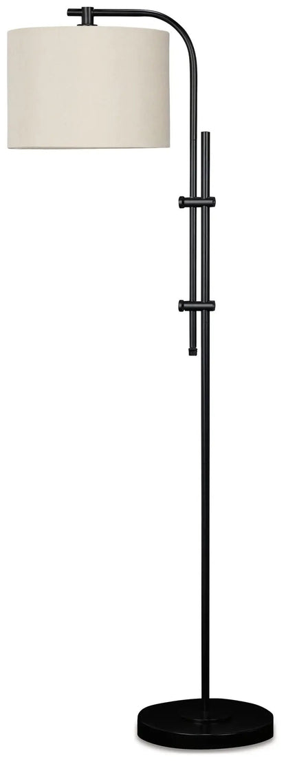 Baronvale Metal Accent Lamp With Drum Shade