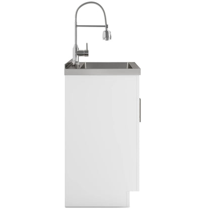 Hennessy Deluxe Laundry Cabinet With Faucet Sink