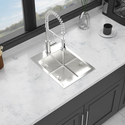 Topmount Brushed Stainless Steel Kitchen Sink