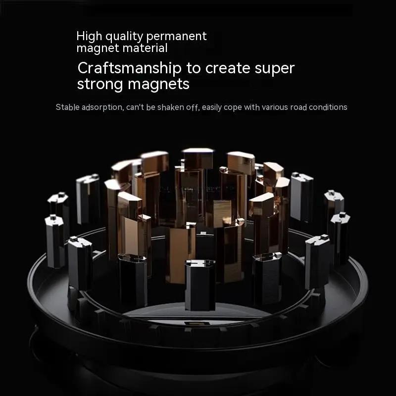 Magnetic car phone mount all-metal foldable holder with strongest magnet for car dashboard on Tampa Home & Garden Store