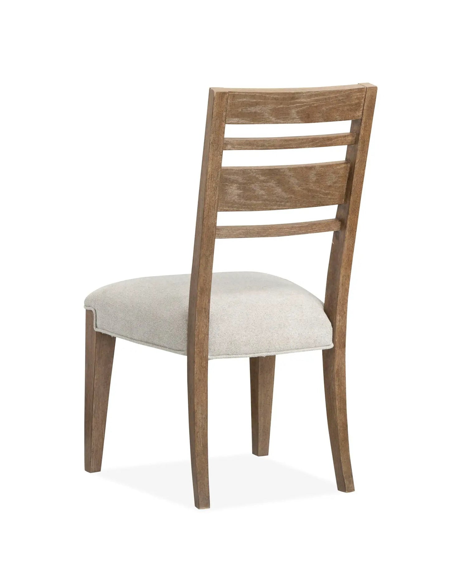 Plum Creek Upholstered Side Chair With Wood Back