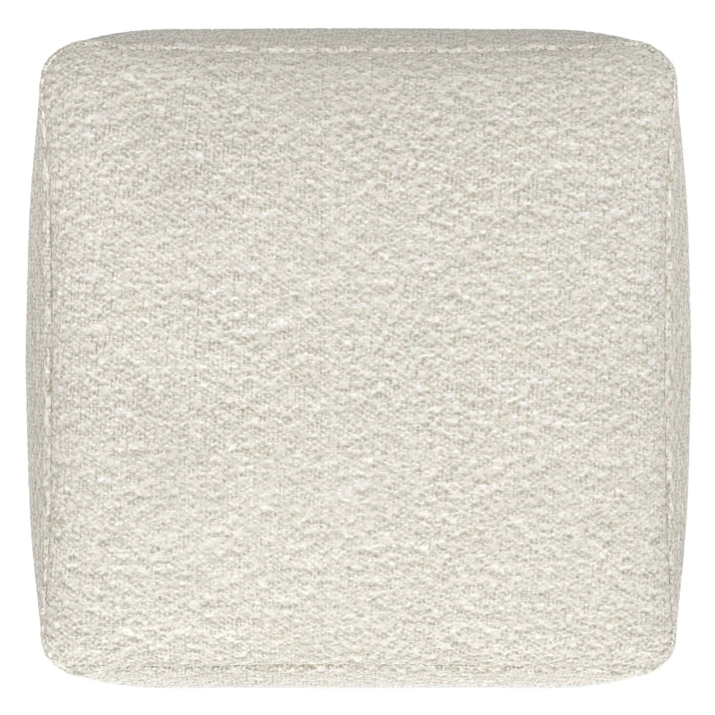 Chantal Square Pouf Soft Textured Comfort