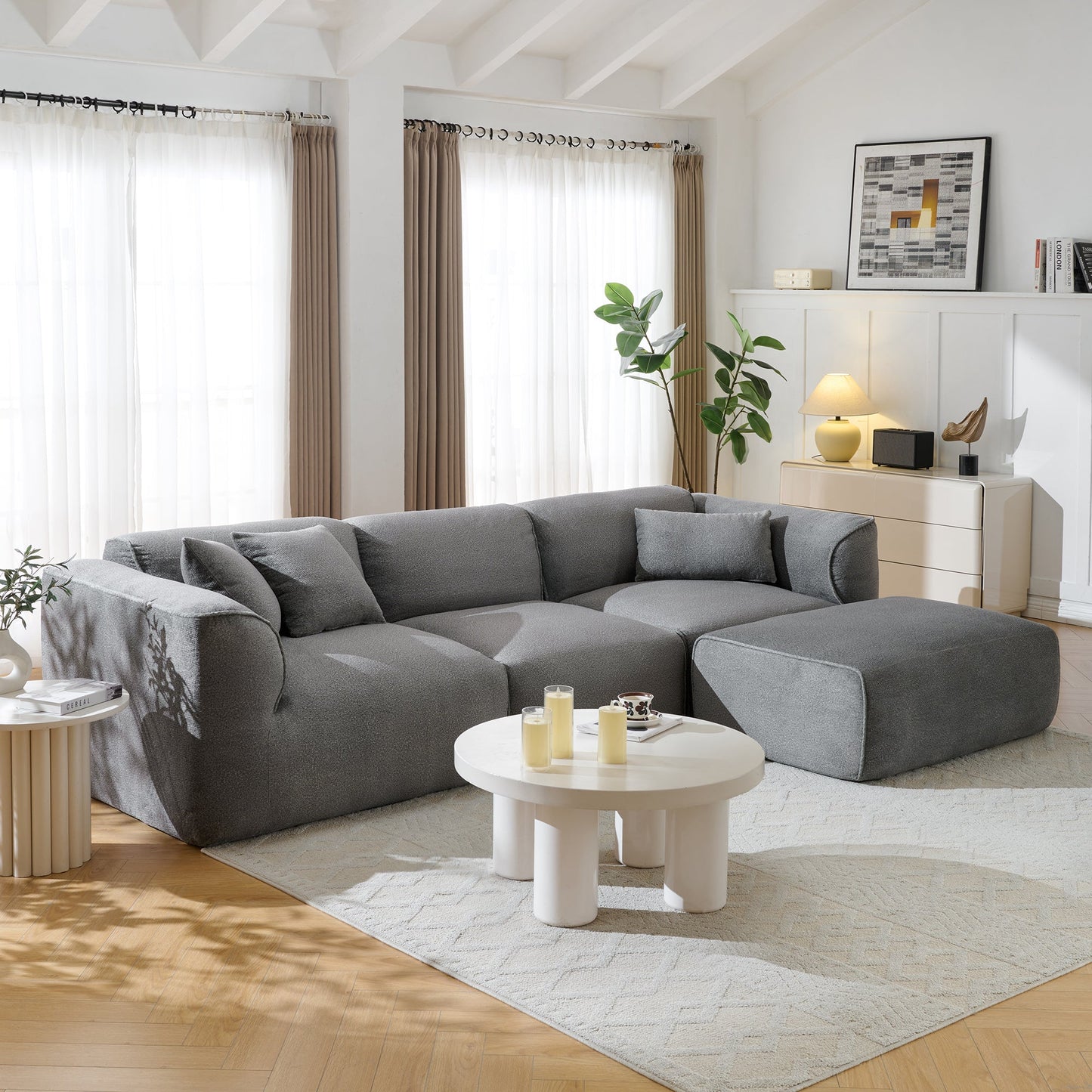 U Style Luxury Sofa for a Modern Living Room