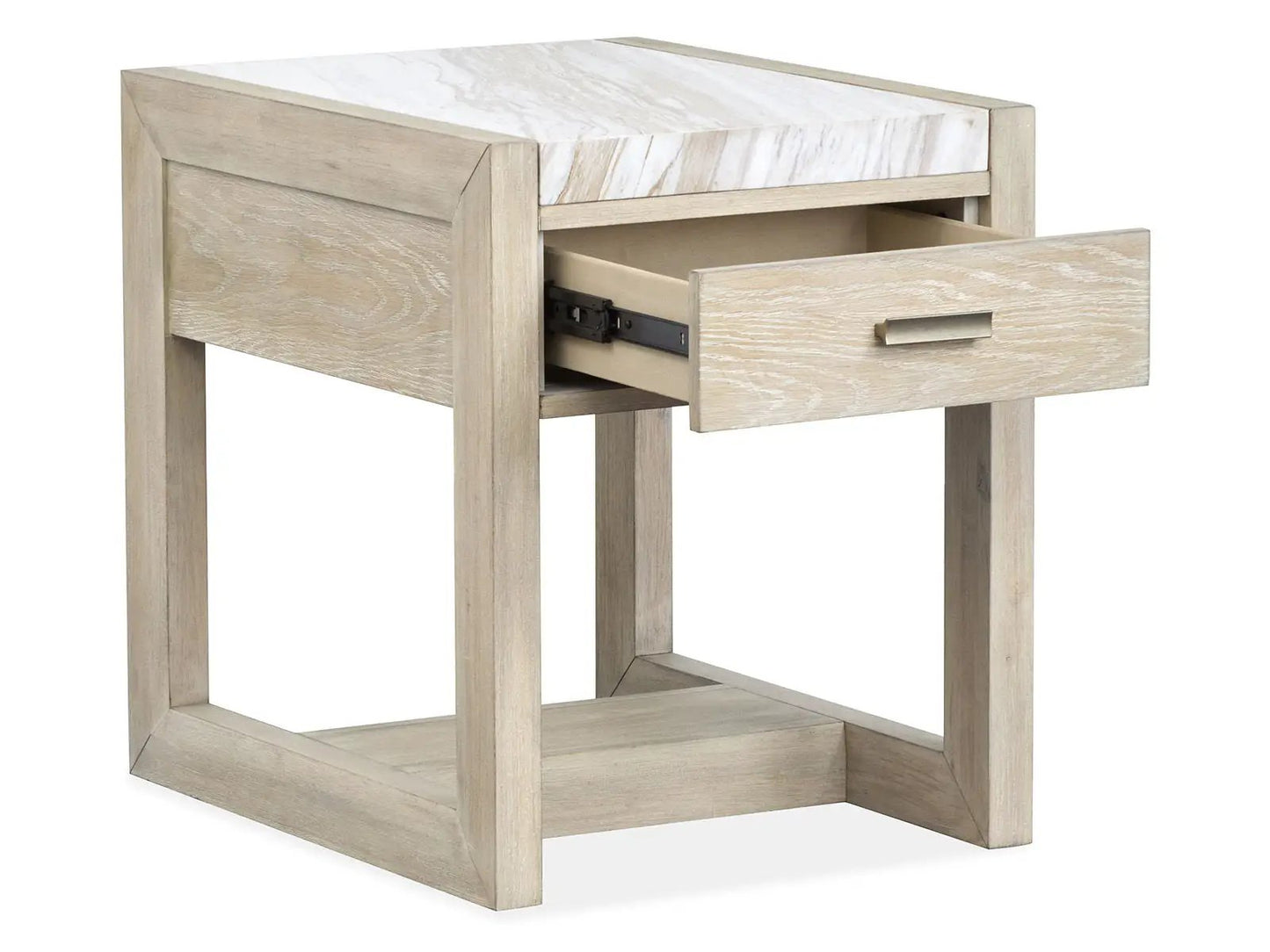 Preston Rectangular Cocktail Table With Veneer