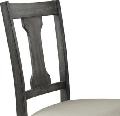 Wallace Side Chair Set Of 2 Tan Weathered Gray