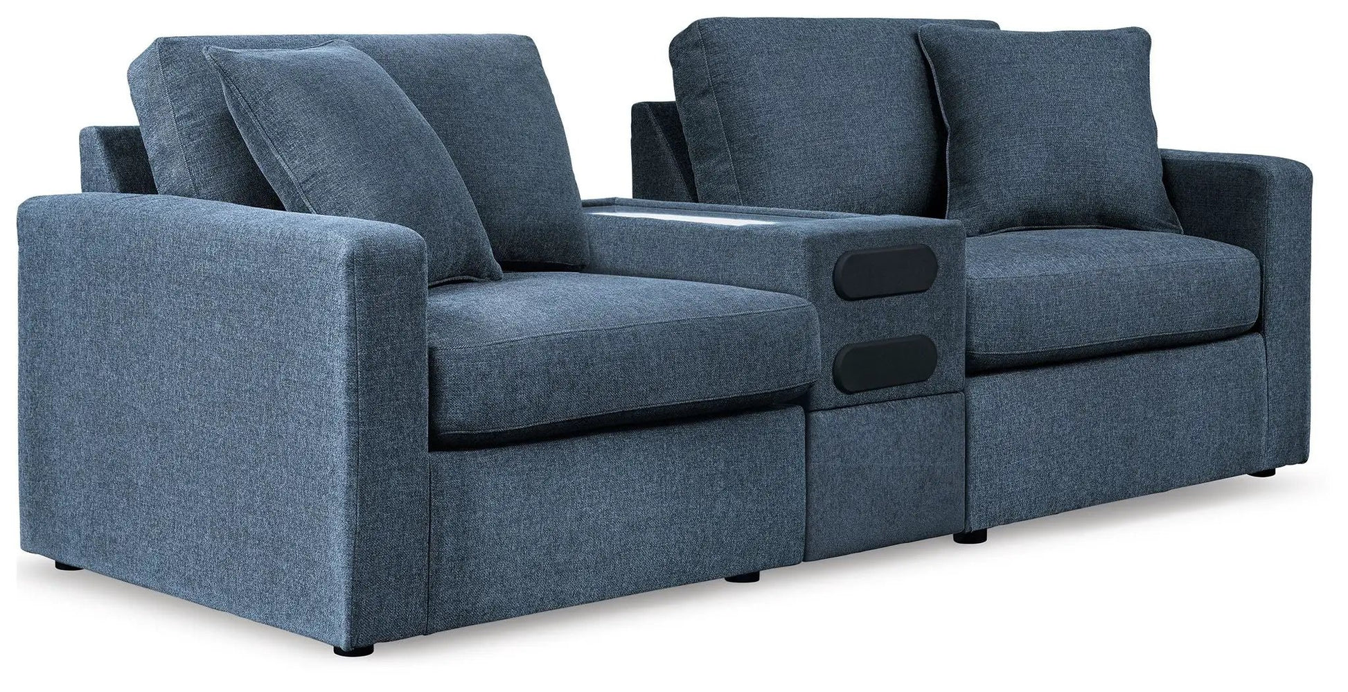 Modmax ink sectional with center console and cupholders by Unique Piece Furniture on Tampa Home & Garden Store