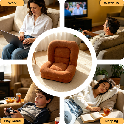 Soft Multi Segment Egg Tart and Lazy Sofa
