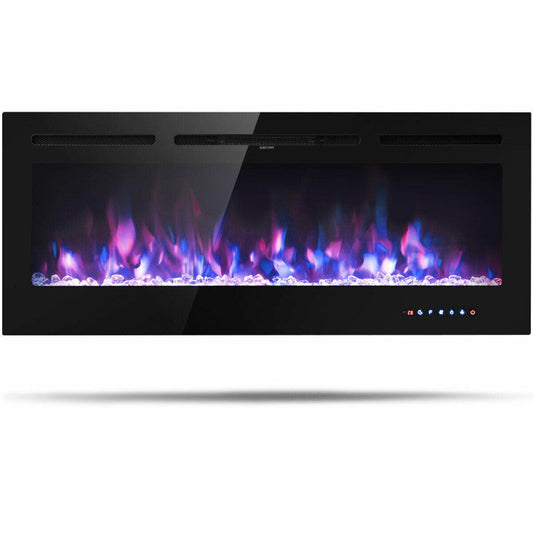 50" Electric Fireplace – Wall Mounted