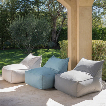 Ettie Water Resistant Fabric Bean Bag Chair