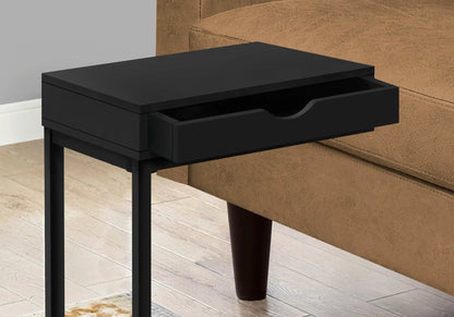 Accent Table C Shaped Contemporary Elegant Design