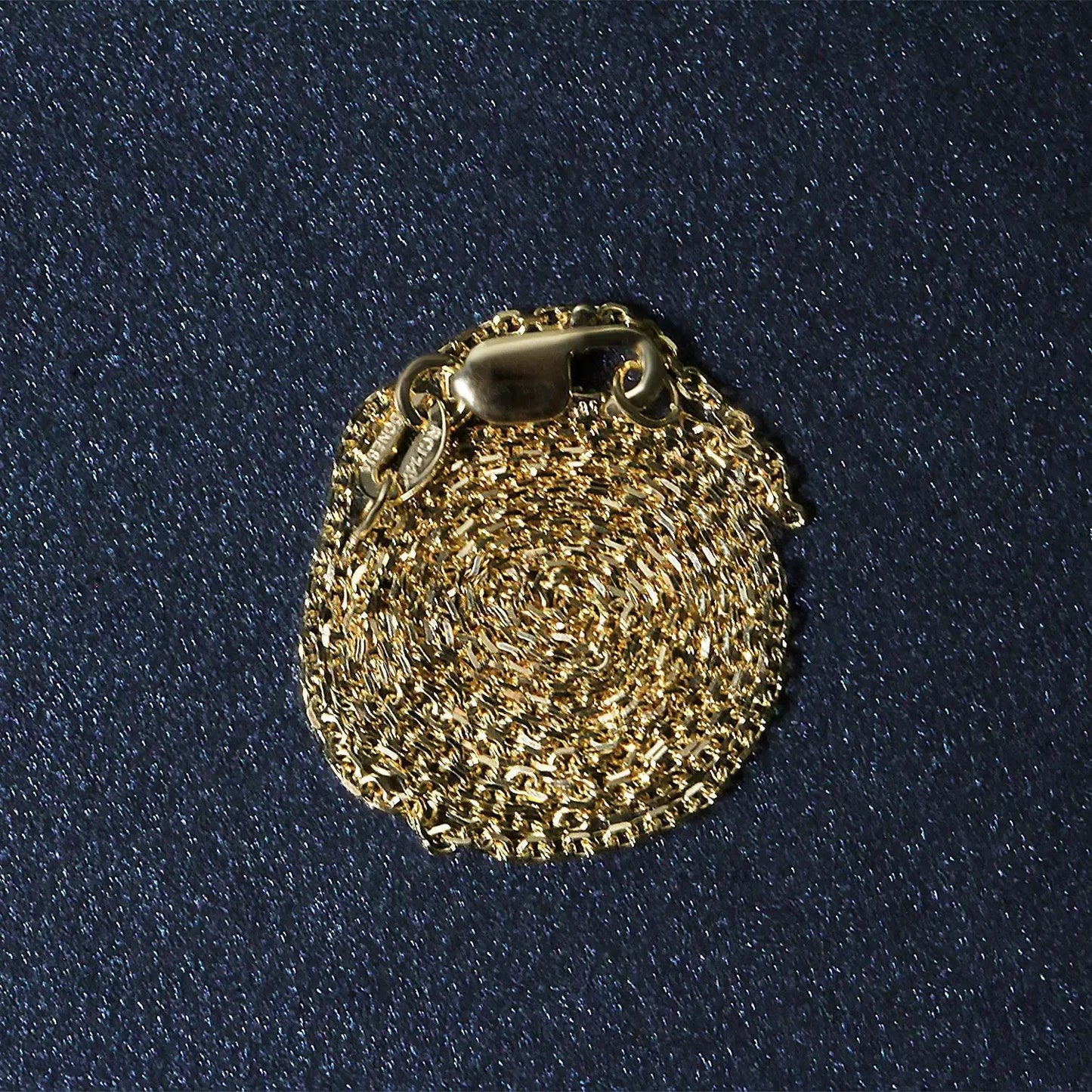 Necklace 14k yellow gold diamond-cut cable link chain 1.1mm with lobster clasp by Bids.com on Tampa Home & Garden Store