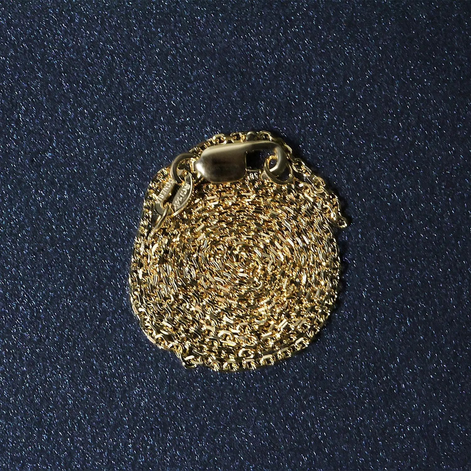 Necklace 14k yellow gold diamond-cut cable link chain 1.1mm with lobster clasp by Bids.com on Tampa Home & Garden Store