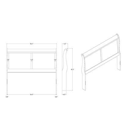 Charleston 5 Piece Bedroom Set With LED Headboard