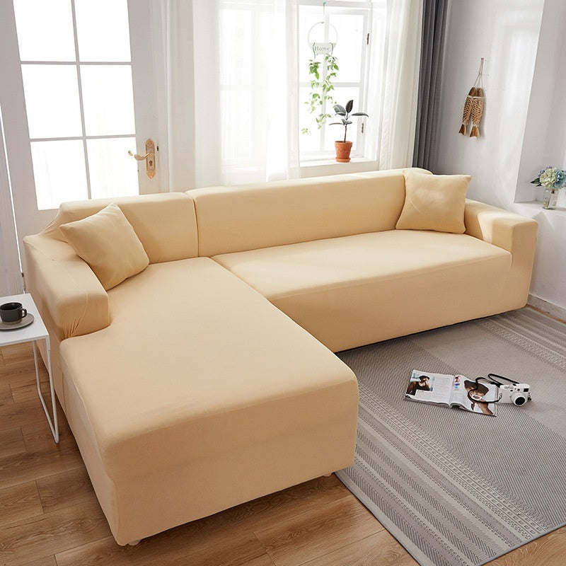 Nordic Imperial Concubine sofa cover set beige universal elastic fabric by Sell My Stuff on Tampa Home & Garden Store