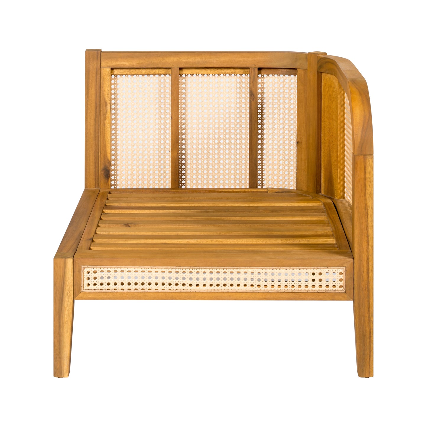 Kirkby 5 Seater Acacia Wood Sofa For The Garden