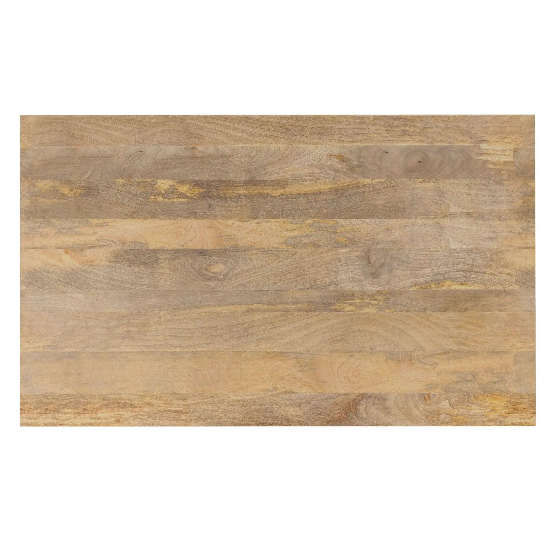 Hunter Square Tabletop Dining Table natural wood plank finish Unique Piece Furniture on Tampa Home & Garden Store
