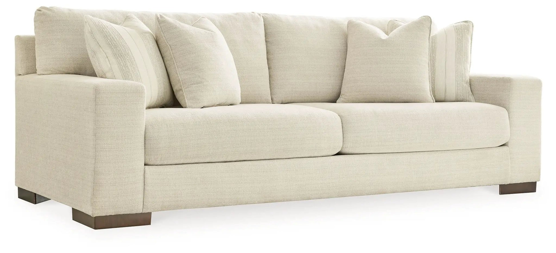 Maggie sofa, beige textured fabric stationary sofa by Unique Piece Furniture on Tampa Home & Garden Store