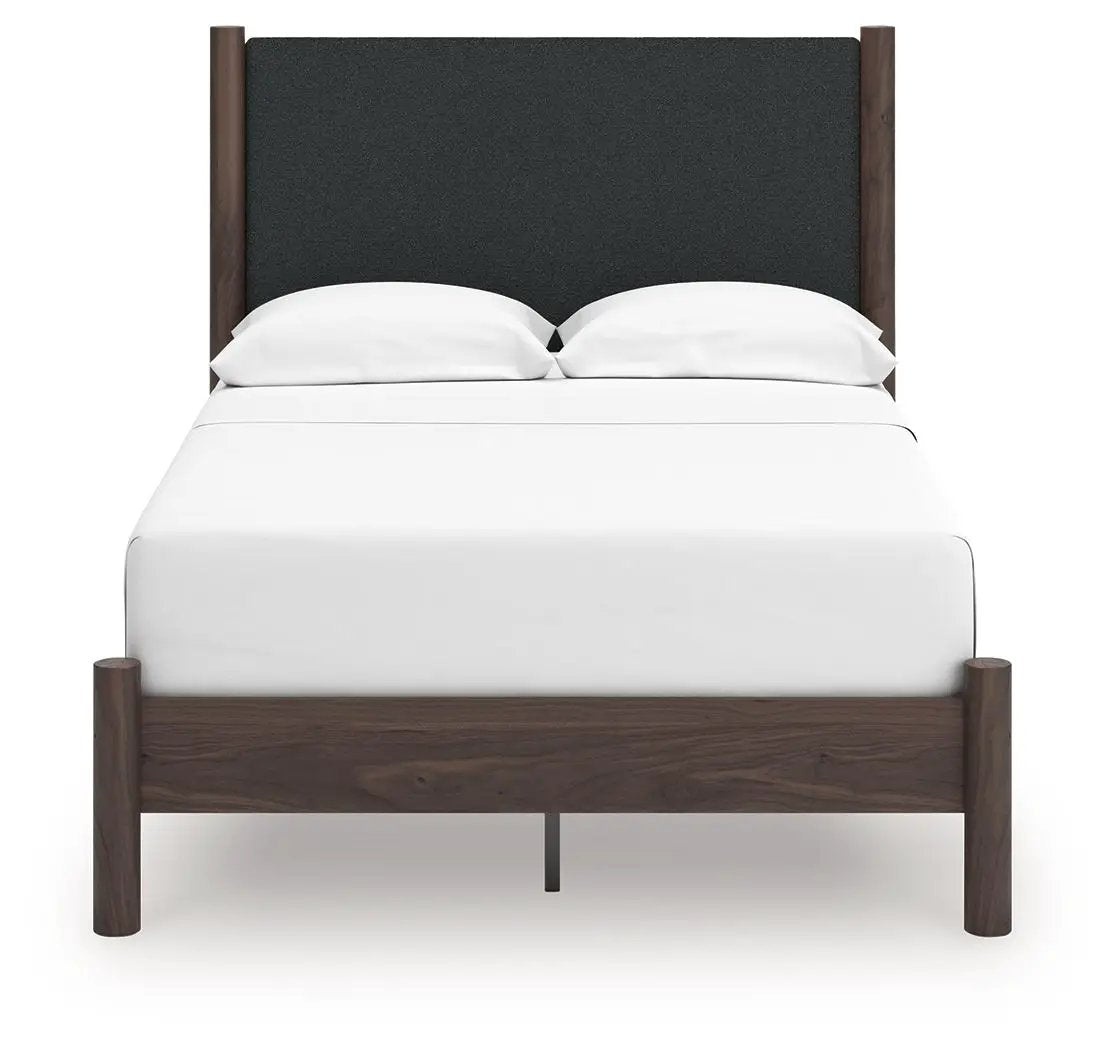 Pamytta Upholstered Panel Platform Bed Headboard