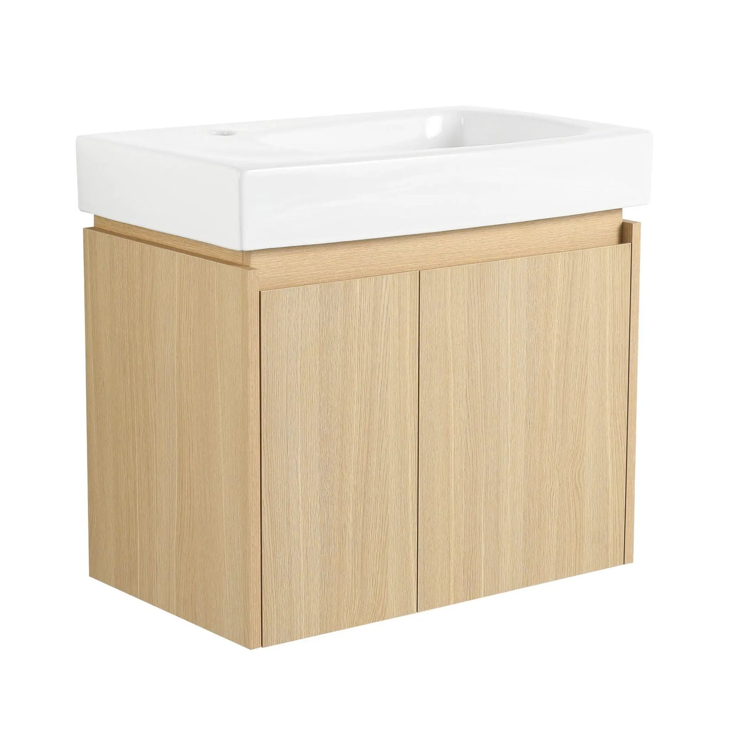 Modern Bathroom Vanity with Ceramic Basin Sink