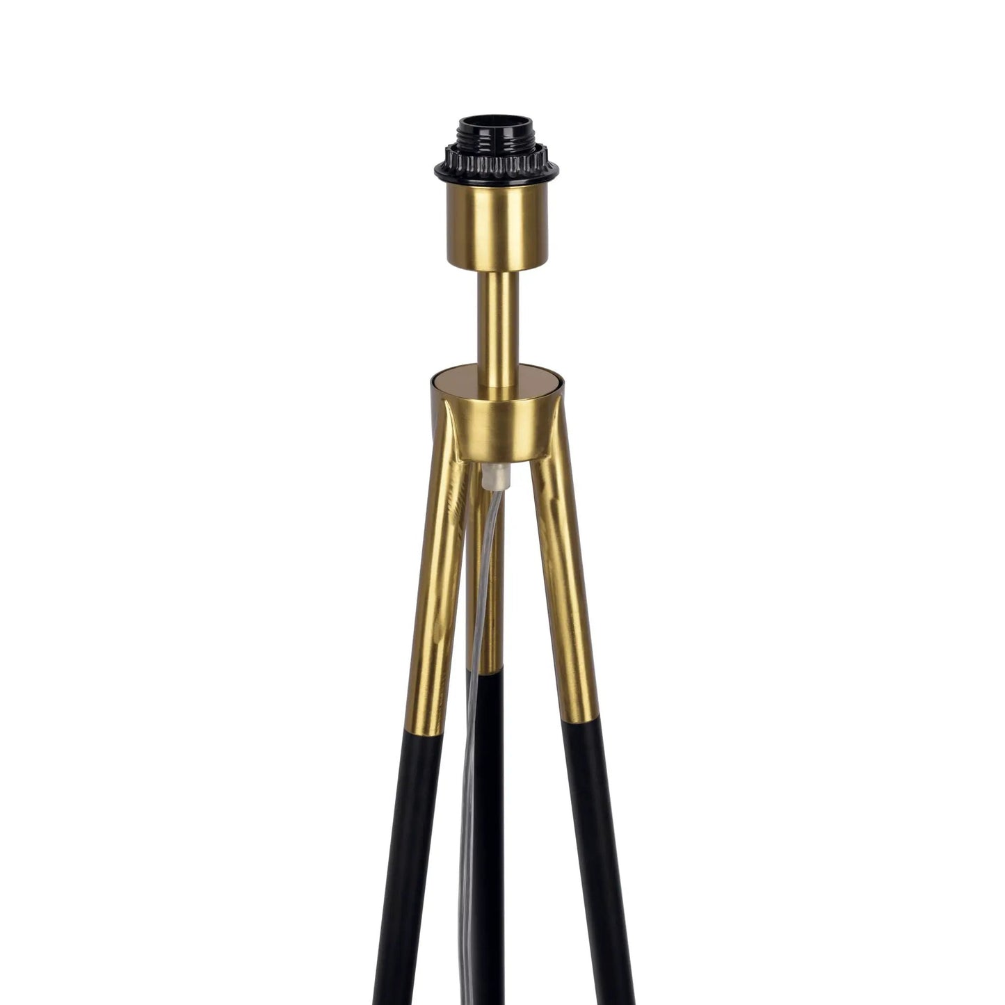 Floor lamp Sway with triple gold legs and black top socket Unique Piece Furniture on Tampa Home & Garden Store
