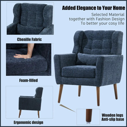 Modern Accent Chair For Living Room and Bedroom