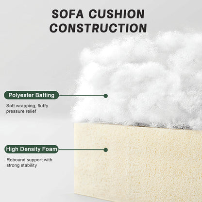 2 Seater sofa cushion construction diagram with polyester batting HouseOfZazla on Tampa Home & Garden Store