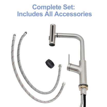 360 Degrees Pull Down Kitchen Faucet with 4 Spray
