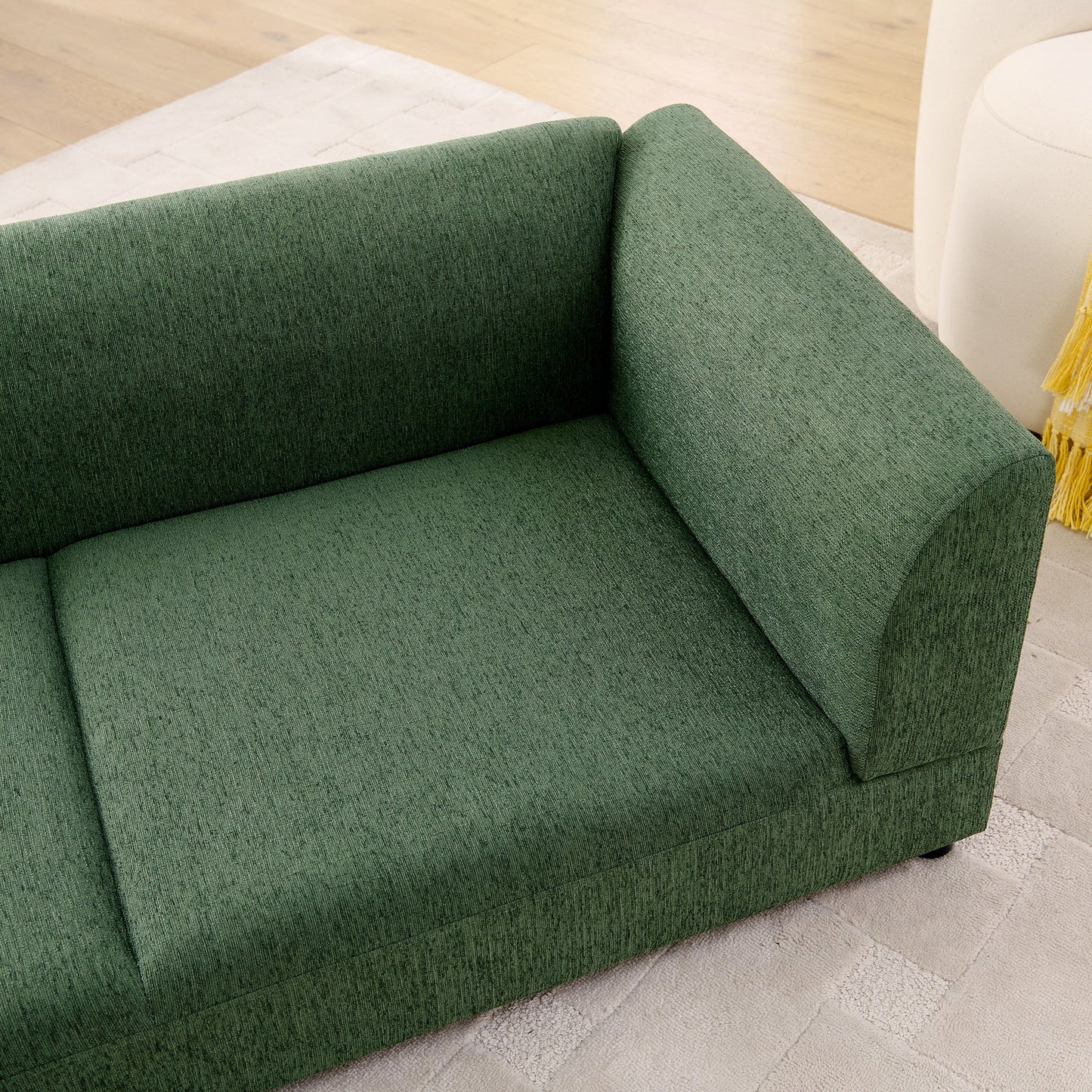 Comfortable Oversized Pet Sofa for Medium/Large Dogs green fabric by HouseOfZazla on Tampa Home & Garden Store
