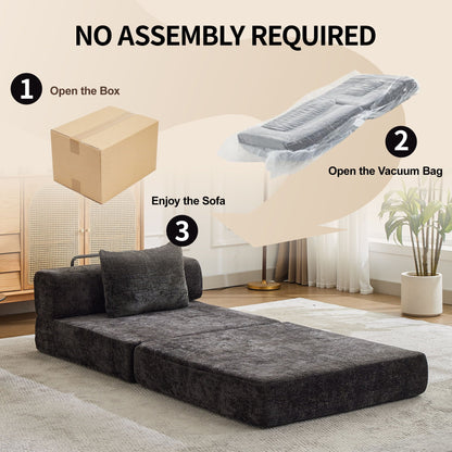 Convertible Floor Sofa Bed and Living Room