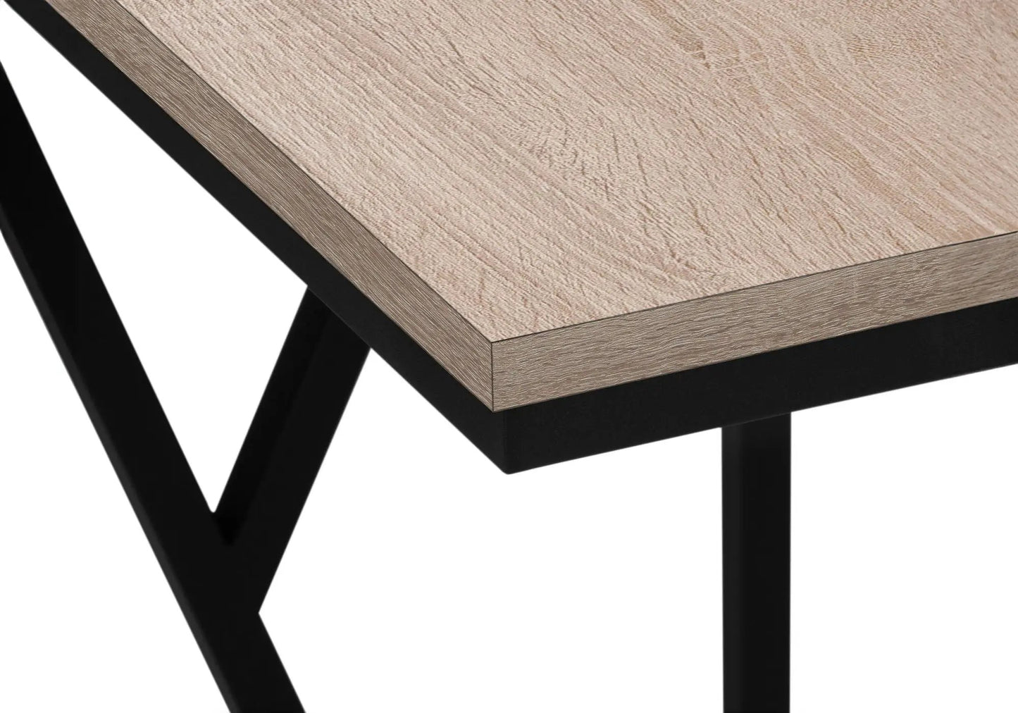 C Shaped Accent Table with Contemporary Design