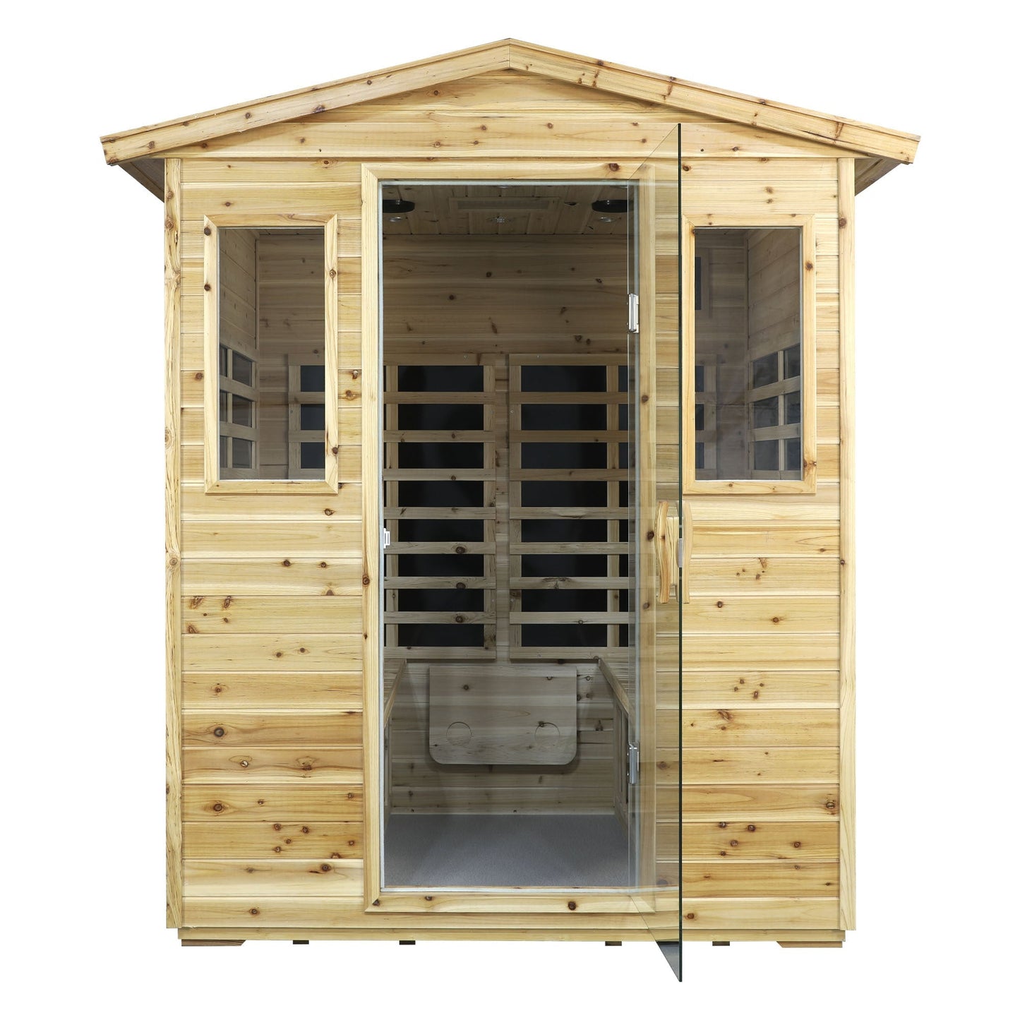 Four Person Far Infrared Old Fir Sauna Room