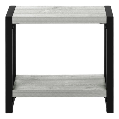 Accent Side Table with Two Tiers in Modern Style