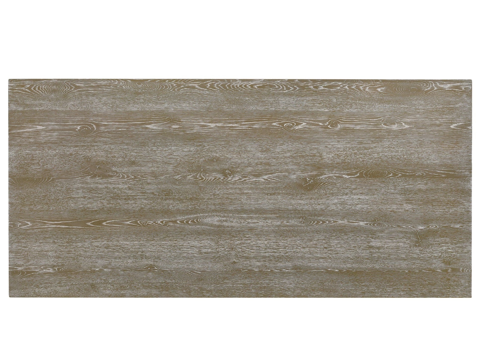 Gabrian Reclaimed Wood Dining Table gray finish showing rustic wood grain by HouseOfZazla on Tampa Home & Garden Store