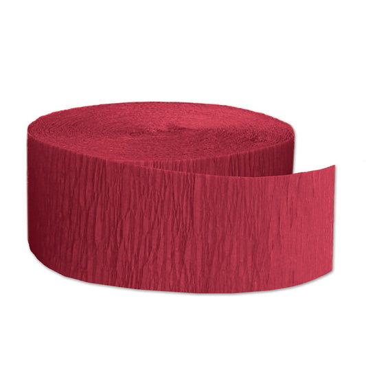 Serpentins en crêpe - Rouges