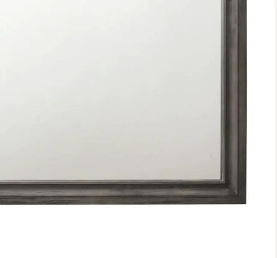 Naima Mirror Minimalist Wood Frame for Space