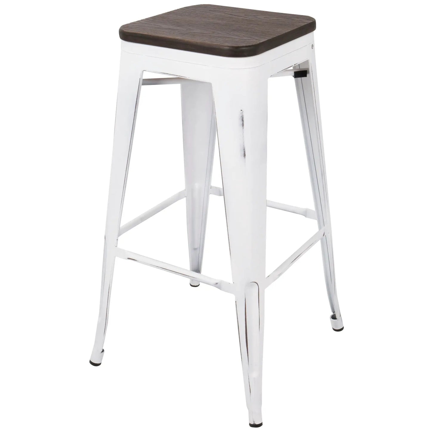 Oregon Contemporary Barstools Set of 2 Durable