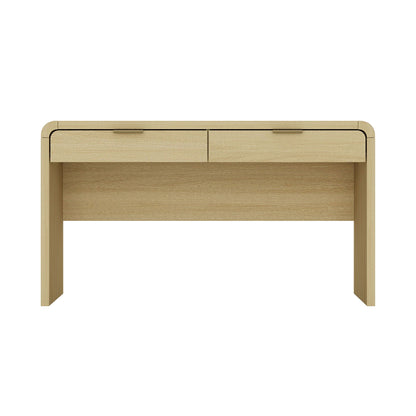 Oak office desk with 2 drawers, modern Grace style, HouseOfZazla on Tampa Home & Garden Store