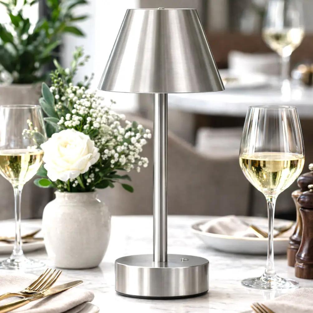 Elegance Rechargeable LED Table Lamp Touch Switch