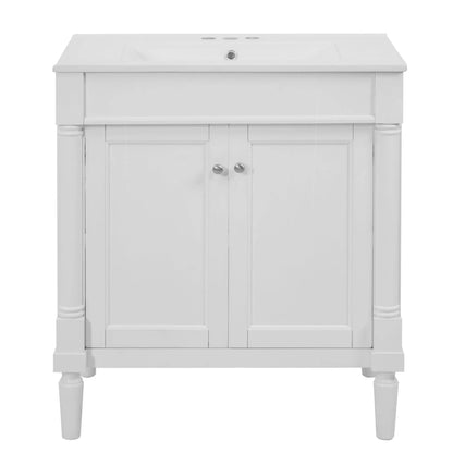Bathroom Vanity Cabinet With Sink and Soft Close