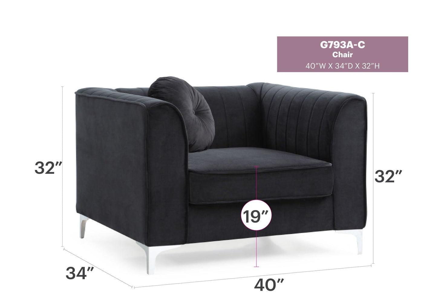 Contemporary Micro Suede and Cozy Lounge Chair