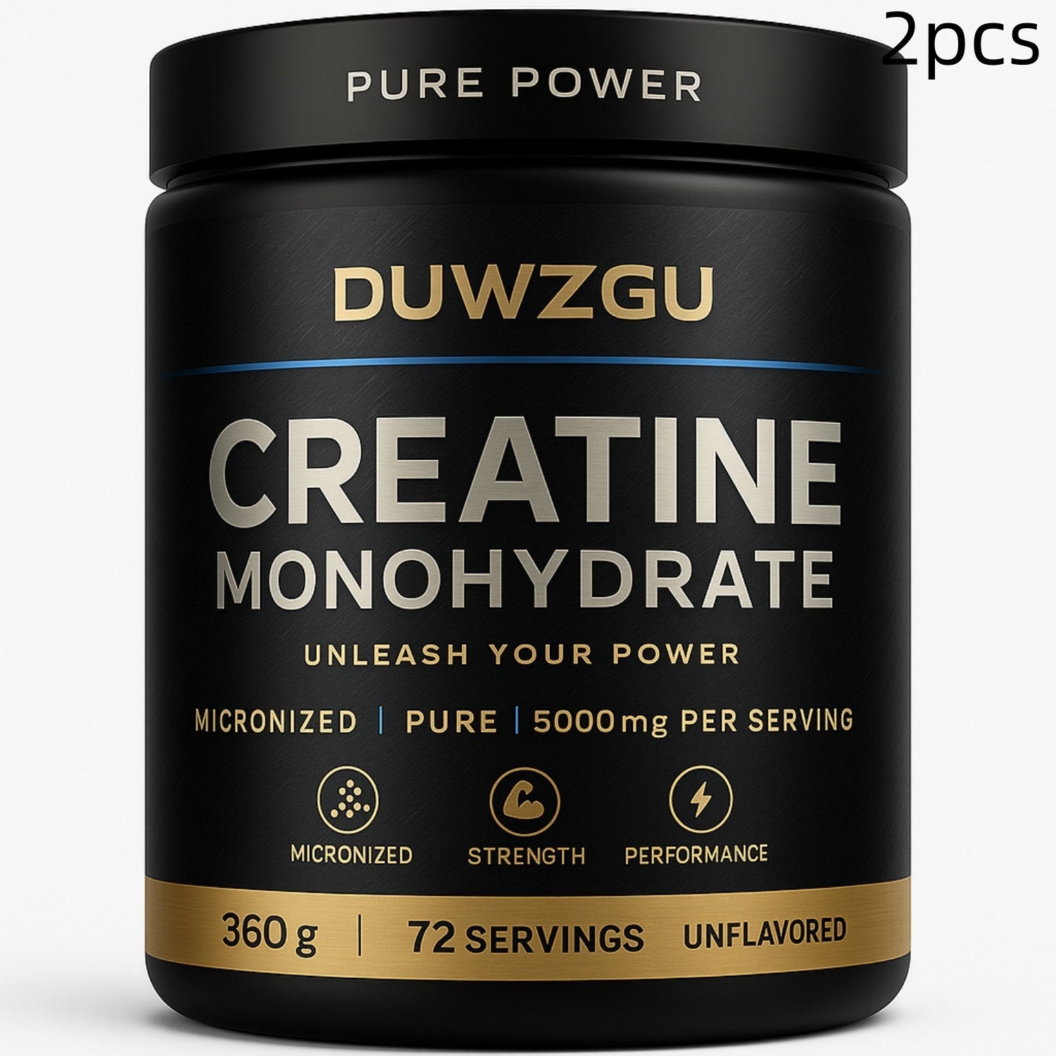 Creatine Monohydrate powder by Perfecsy, 360 g, unflavored, 72 servings, 2 pcs on Tampa Home & Garden Store